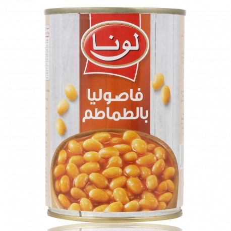 لونا فاصوليا بالطماطم 380 جم شد 24