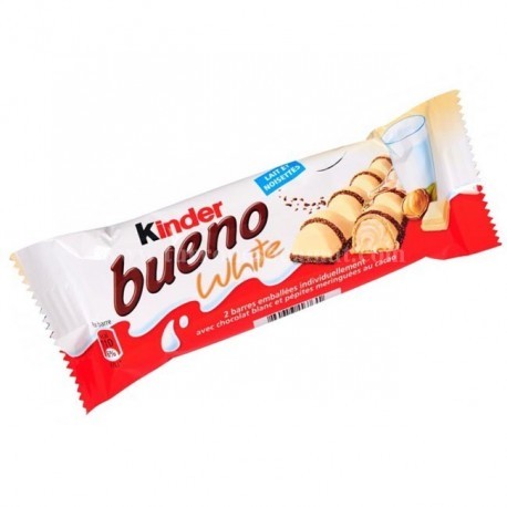 Kinder Bueno White Chocolate Bars 39 gm x 30