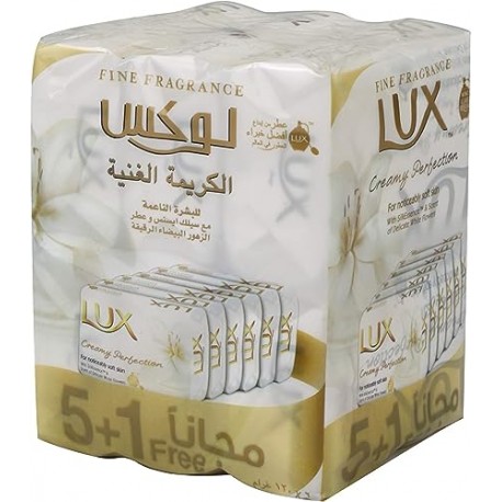Lux Soap Creamy Perbection 125 gm x 6
