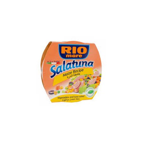 ريو ماري سلطه الخضار مع التونه بخلطه الذره 160جم -حبه