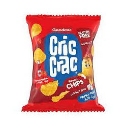 بطاطس كريك كراك كبير بالكاتشب  100 جم شد 15