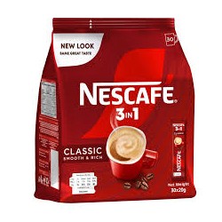 Nescafe sachet 3*1 - 20 grams, 30 pack