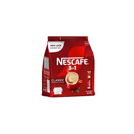 Nescafe sachet 3*1 - 20 grams, 30 pack