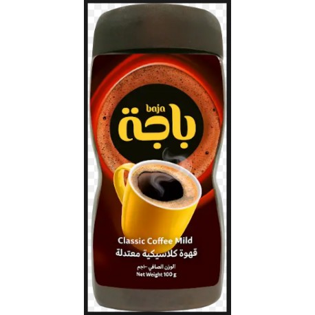 باجة قهوة سوداء معتدلة  100 جم شد 12