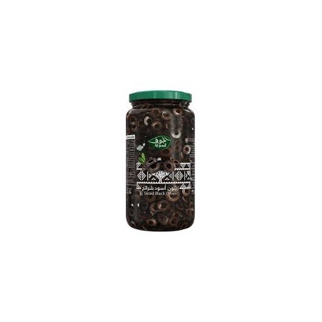 Al-Jawf black olives, sliced, 170 gm, 12 pack