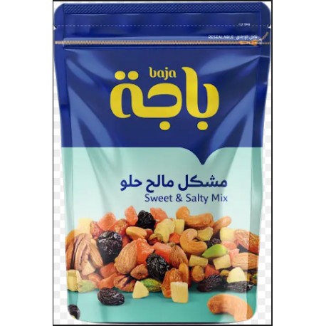 باجه مشكل مكسرات مالح وحلو 120 جم شد 10