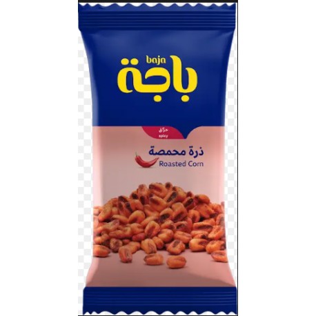 باجه ذرة محمص حارة 20 جم شد 72