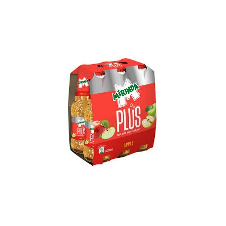 ميرندا بلس تفاح 300 مل شد 24