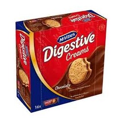 بسكويت ماكفيتيز بي ان 16 بنكهة الشوكولاتة 285 جرام شد 12