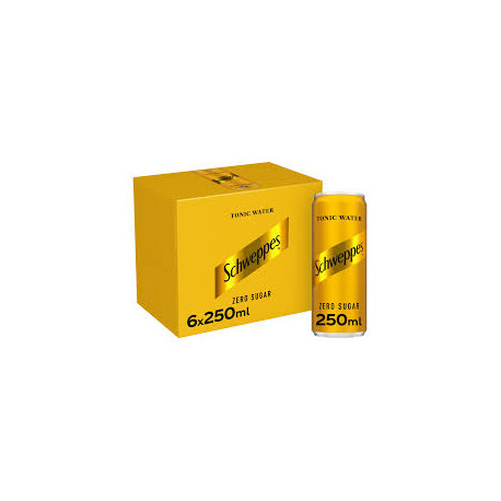 شويبس حمضيات زيرو مشروب غازي 250 مل شد 6