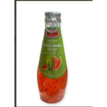 شراب بذور الريحان  بنكهة البطيخ 290 مل شد 24