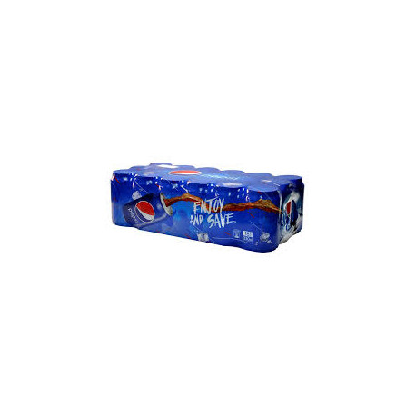 Pepsi Unsweetened 330ml Can 18 Count