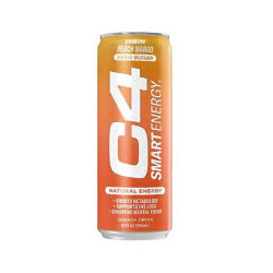 C4 Peach Mango Energy Drink 473ml Pack of 12