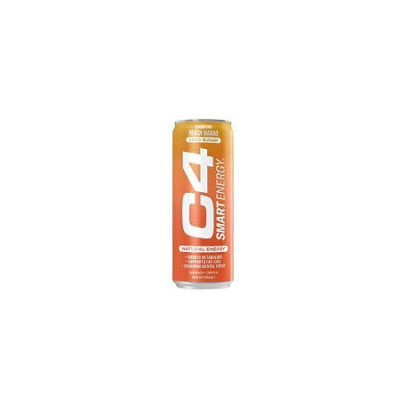 C4 Peach Mango Energy Drink 473ml Pack of 12