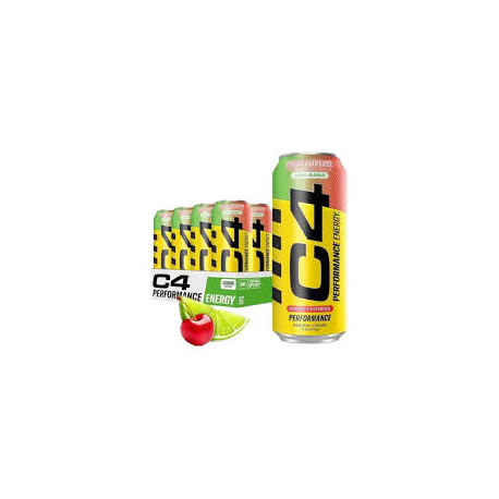 C4 Cherry Lemon Energy Drink 473ml Pack of 12