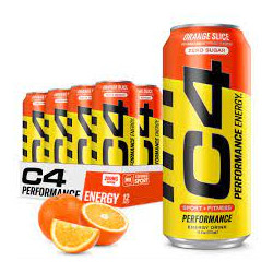 C4 Orange Energy Drink 473ml Pack of 12