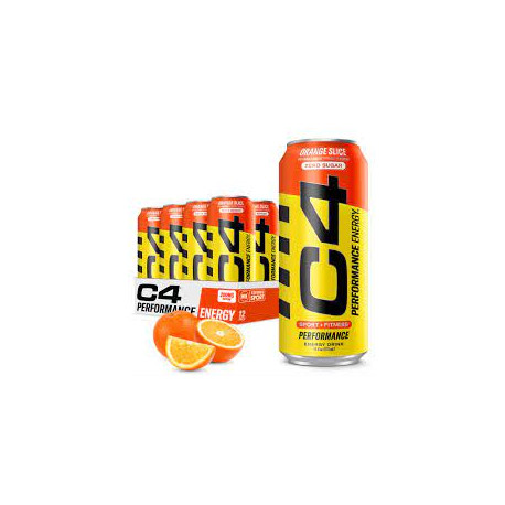 C4 Orange Energy Drink 473ml Pack of 12
