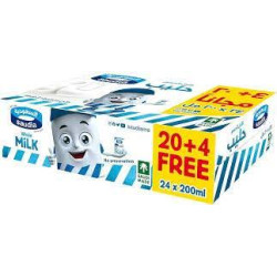 حليب السعودية 200 ملي شد (20+4)