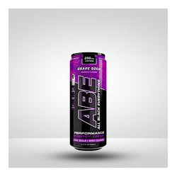 A B E Pink Purple Grape Energy Drink 330ml 12 Pack