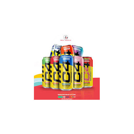 C4 Berry Pellets Energy Drink 500ml Pack of 12