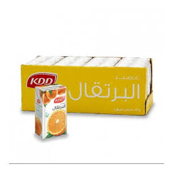 Kdd orange juice200 /180 ml x 24