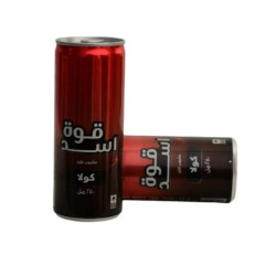 قوة اسد مشروب غازي 250 مل شد 30