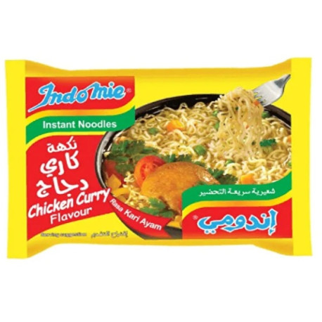 اندومي نكهة كاري الدجاج جامبو 75 جم شد 12*5