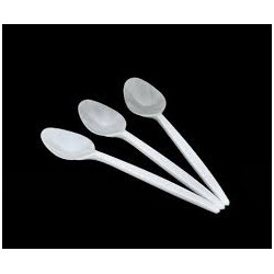 White Gem Top Teaspoons 10*100