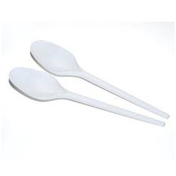 White Jewel Top Spoons 20*50