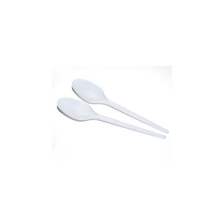 White Jewel Top Spoons 20*50