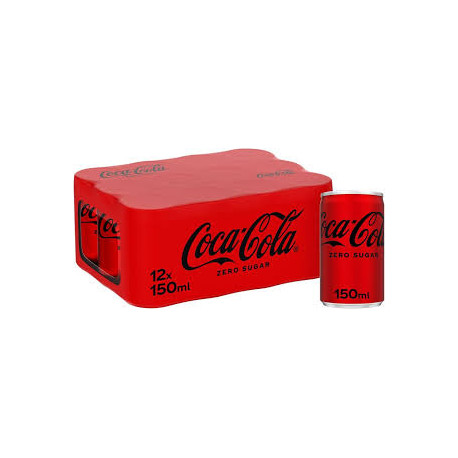 Coca-Cola Zero 150ml 12 Pack