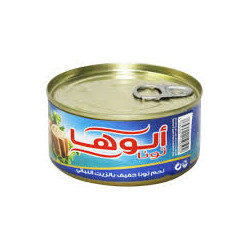 الوها لحم تونا خفيف بالزيت النباتي 100 غرام-حبة