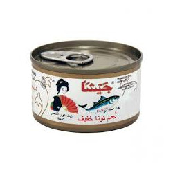 جيشا تونة زيت نباتي خفيف 185 جم / حبه