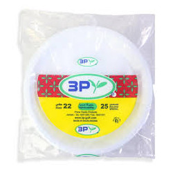 صحن بلاستيك مستطيل قم 4-حبة