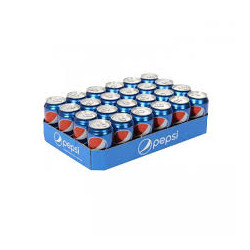 Pepsi cans (tall, unpriced) 330ml / 24 pack