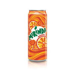 Miranda Orange Cans (Tall, Unpriced) 330ml / Pack of 24