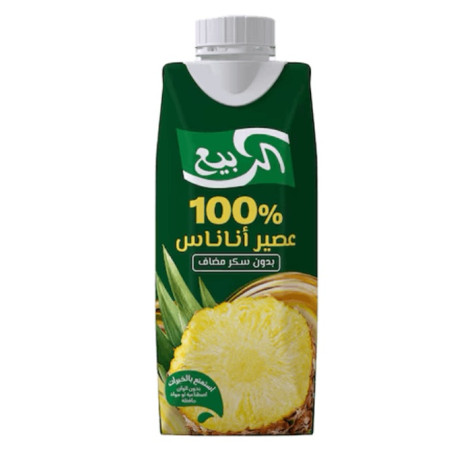 عصير الربيع اناناس 185 مل شد 18