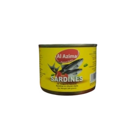 Azima Sardines with Tomato Flavor 200g/piece
