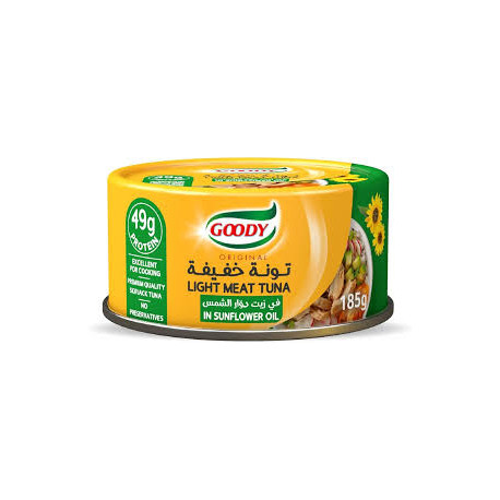 قودي تونة خفيف 185 جم شد 48 - 57360