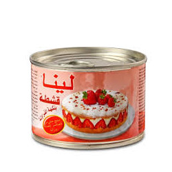 قشطة لينا بالفراولة 170جم-حبة