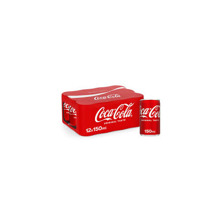 Coca-Cola 150ml can, pack of 12