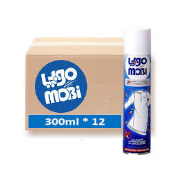 موبي مزيل كهرباء ملابس 300 مل شد 12