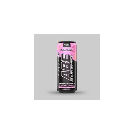 ABE Energy & Performance Drink, Fruit Candy Flavor - 330ml, Pack of 12