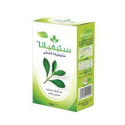 Stevia sweetener, 100 sachets/tablets