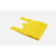 Large yellow shopping bags, 15 kg, size M