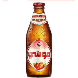 موسي شراب شعير خالي من الكحول بنكهة الفراولة 330 مل شد 24