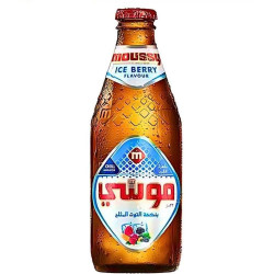 Moussy  - Barley syrup free of alcohol with icy berries flavor 330 ml 24 Pcs
