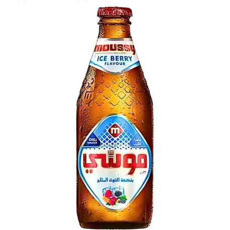 موسي شراب شعير خالي من الكحول بنكهة التوت المثلج ٣٣٠ مل شد 24 حبه