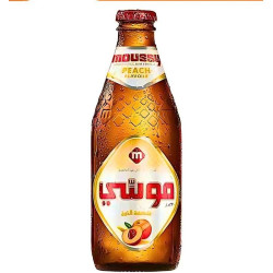 موسي شراب شعير خالي من الكحول بنكهة الخوخ 330 مل شد 24