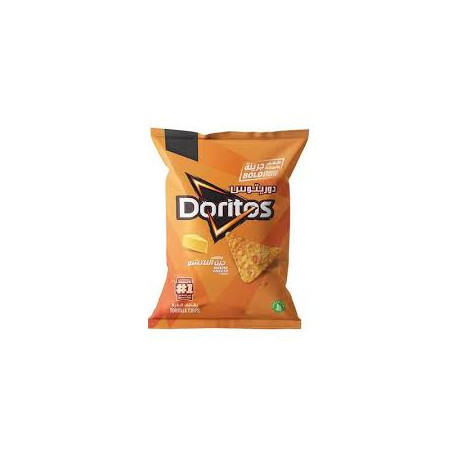 Doritos Nacho Cheese Potato Chips 63g Pack of 20